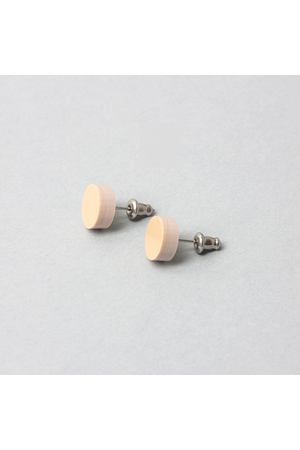 Серьги Luch Design ear-circles-dots beige