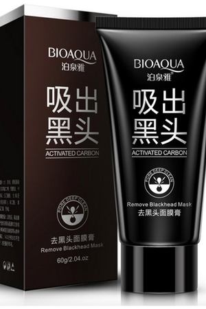 BIOAQUA Маска с активированным углем от черных точек и прыщей 60 г Bioaqua BQY0610 купить с доставкой