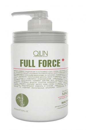 OLLIN PROFESSIONAL Маска с экстрактом бамбука для волос и кожи головы / FULL FORCE 650 мл Ollin Professional 725621