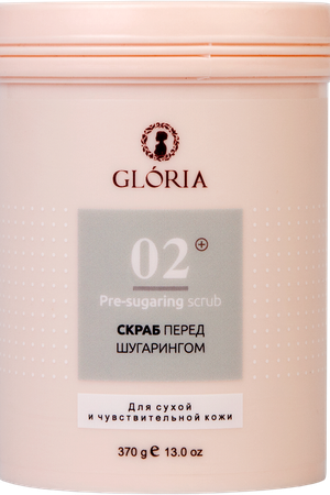 GLORIA Скраб перед шугарингом 370 г Gloria 1549 вариант 2