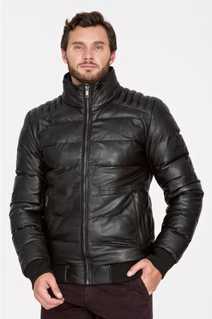 Утепленная куртка из натуральной кожи Urban Fashion for Men 253313