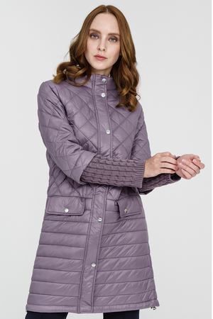 Утепленная куртка с комбинированными рукавами La Reine Blanche 139729