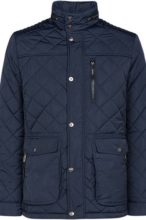 Утепленная куртка с отделкой экокожей Jorg Weber 139740 купить с доставкой