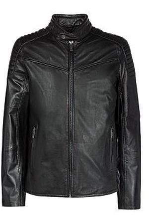 Кожаная куртка на молнии Urban Fashion for Men 90101 купить с доставкой