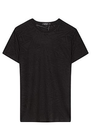 Черная футболка AL FRANCO 145187