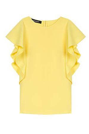 Желтая блузка La Reine Blanche 85627 купить с доставкой