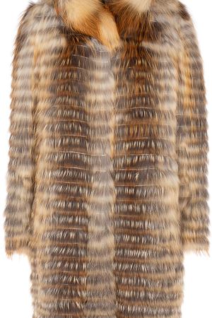 Облегченная шуба из меха лисы Virtuale Fur Collection 14302