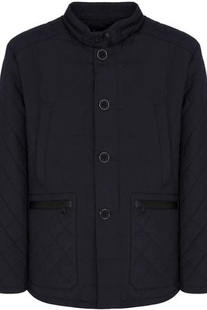 Утепленная куртка с отделкой искусственной кожей AL FRANCO 26776 купить с доставкой