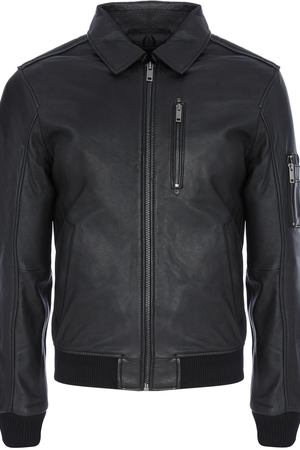 Утепленная куртка из натуральной кожи Urban Fashion for Men 253314 купить с доставкой
