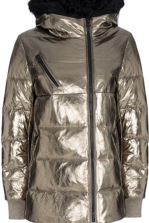 Утепленная кожаная куртка Vericci 139715 купить с доставкой