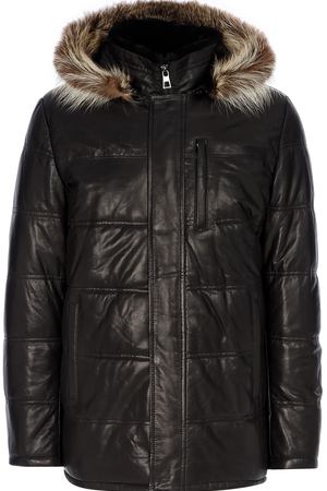 Кожаная куртка с подкладкой из овчины Jorg Weber 90124 купить с доставкой