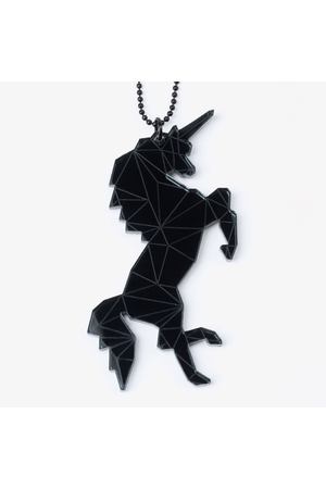 Подвеска Luch Design neck-mirror-unicorn-black